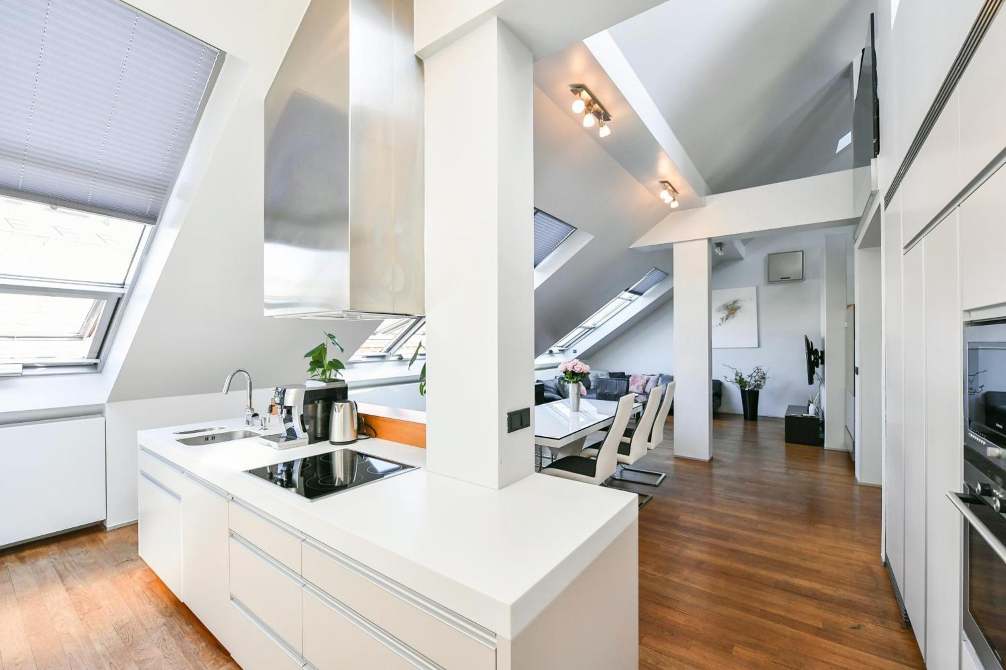 Luxury Central Duplex With Terrace Prague Exterior photo
